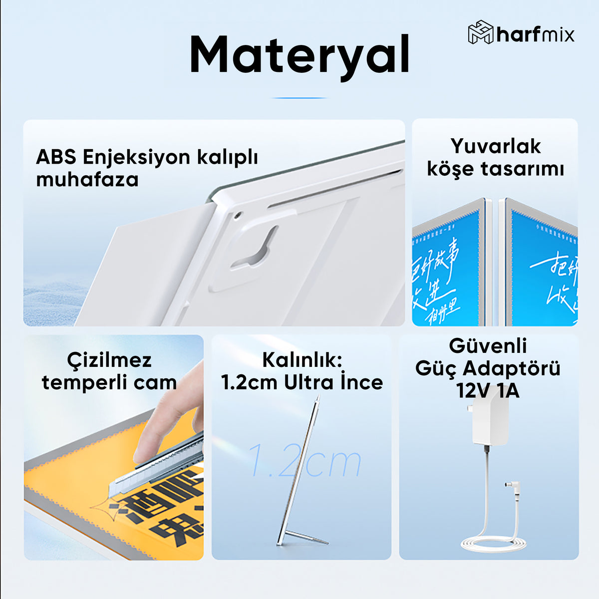 A3 Yatay / Dikey / Duvara Monte Kullanımlı Lightbox