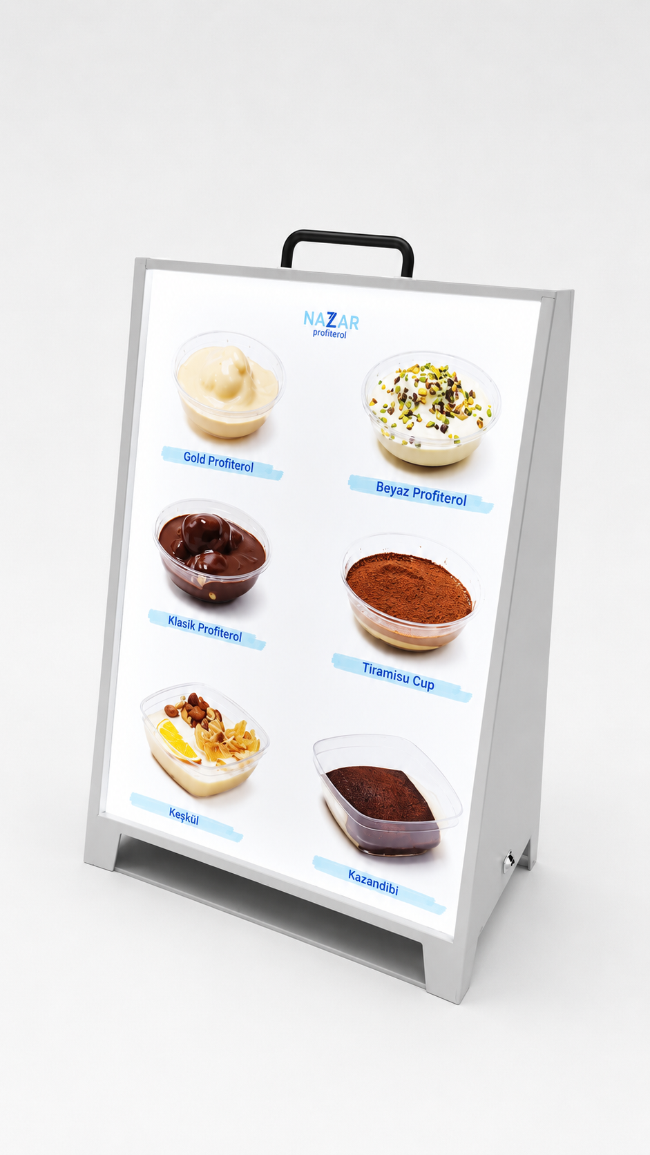 44x70 cm Dış Mekan Ayaklı Lightbox